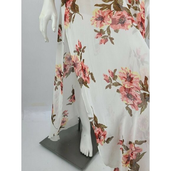 New Flynn Skye Miranda Maxi Dress Floral Chiffon - Picture 8 of 12